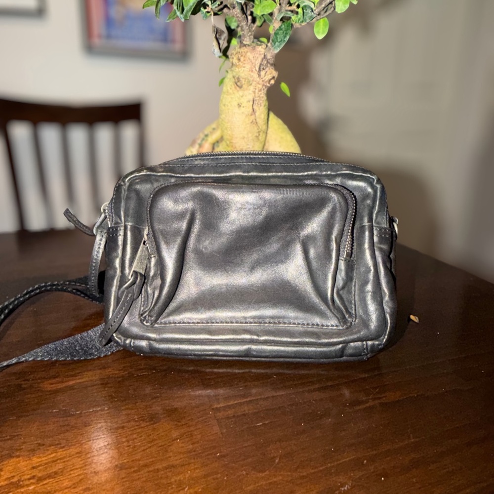 Lucky Brand Black Leather Crossbody Bag